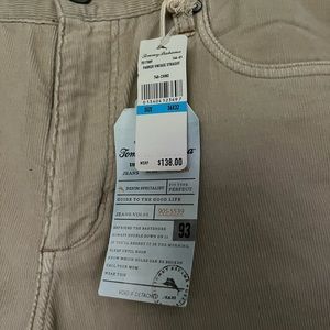 Mens Tommy Bahama corduroy slacks
